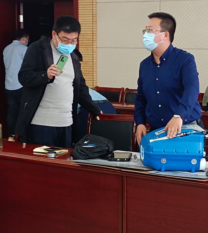 泰安市生態(tài)環(huán)境局便攜式FID監(jiān)測設備交付驗收工作